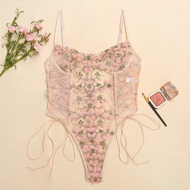 Lingerie sexy pour femmes, com - Romper Floral Print avis et prix