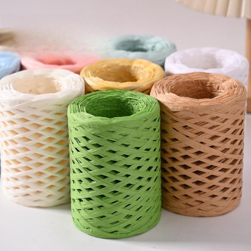 Fil à tricoter en raphia, fil  - Crochet Bag Raffia avis et prix