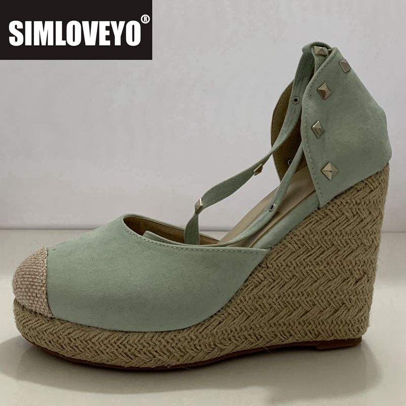 SIMLOVEYO espadrilles femmes s - Wedge Espadrille Women avis et prix