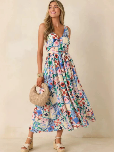 Été 2026 Robe Femme Grande Tai - Linen Dress Wrap avis et prix