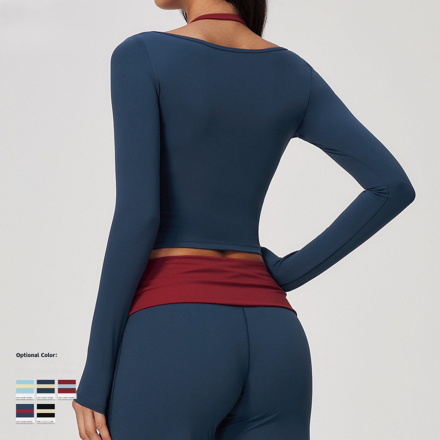 Haut de yoga 2-en-1 effet deux - Crop Top Crochet avis et prix