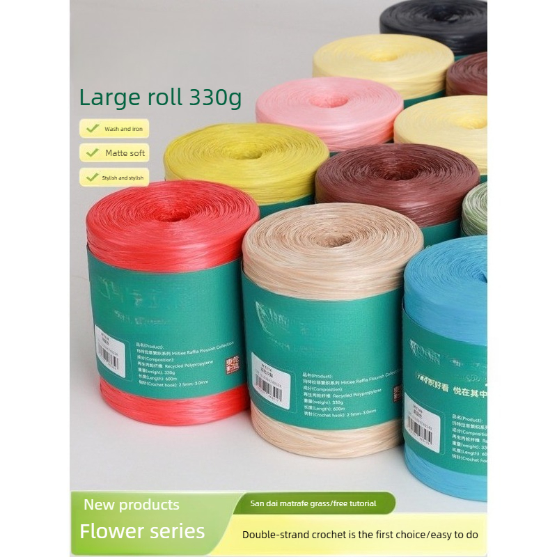 Fil de raphia 330g pour chapea - Crochet Bag Raffia avis et prix